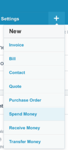 manually adding transactions in xero