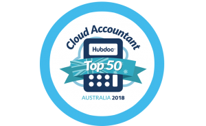 Hub doc Top 50 Cloud Accountant award