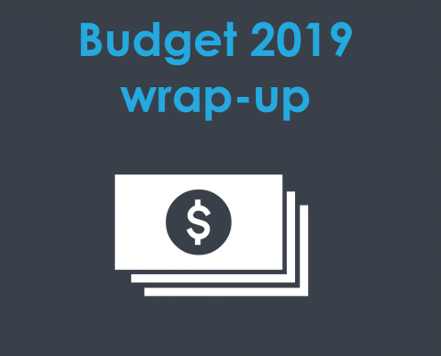 Optimised budget wrap-up 2019