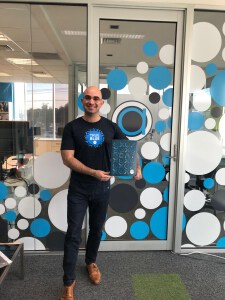 Xero True Blue trophy