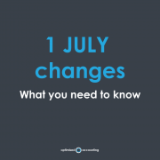 1 July changes from the ATO