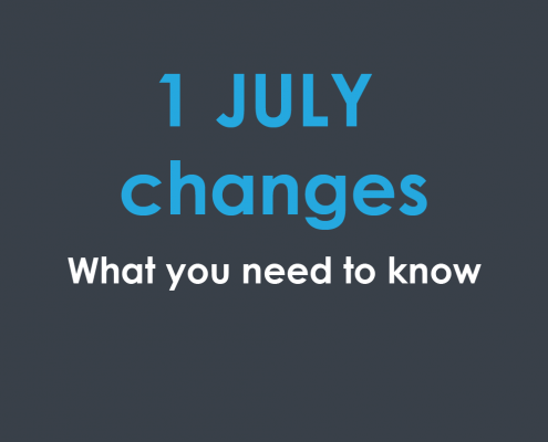 1 July changes from the ATO