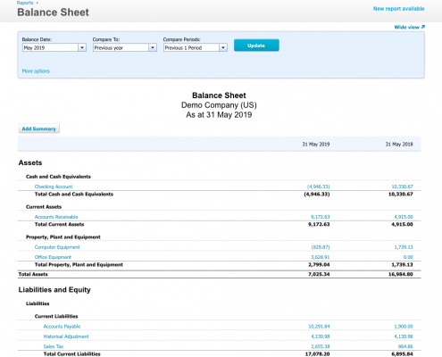 Xero screenshots