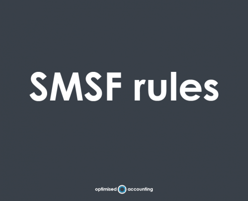Self Managed Super Fund rules