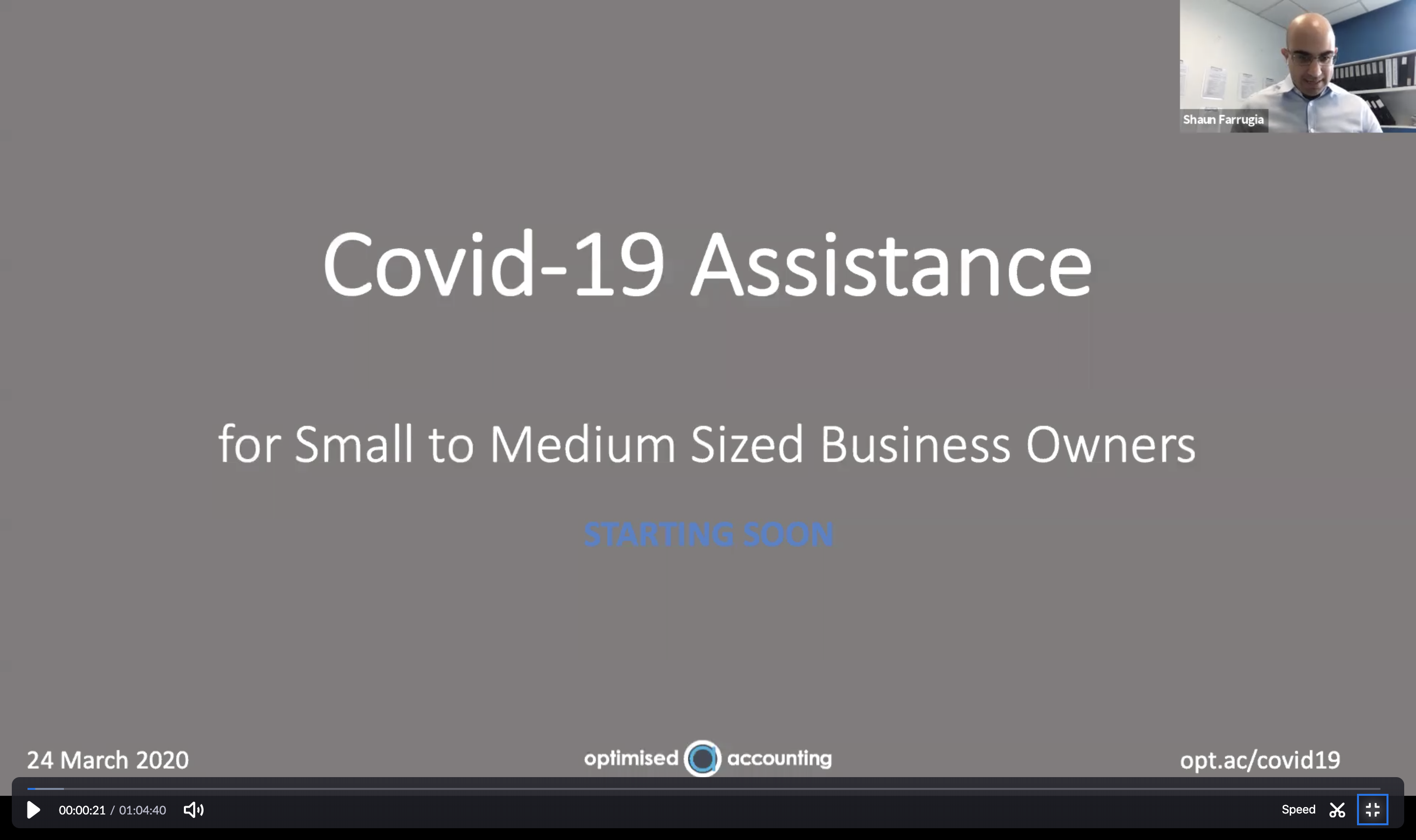 covid-19 business assistance webinar